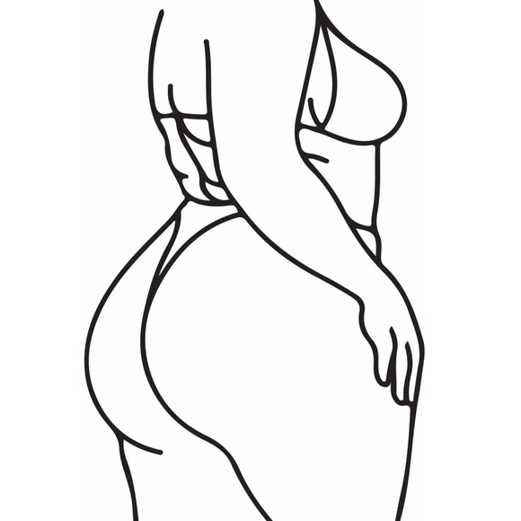 ✨NEW✨Original 8x10 Body Positive  Illustration Art Print Un… - Picture 2 of 2